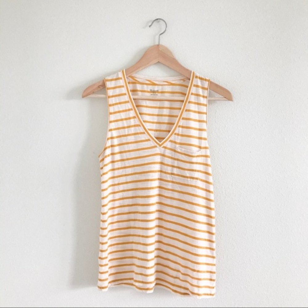 2 For $24 MADEWELL Whisper Pocket Tank Size M